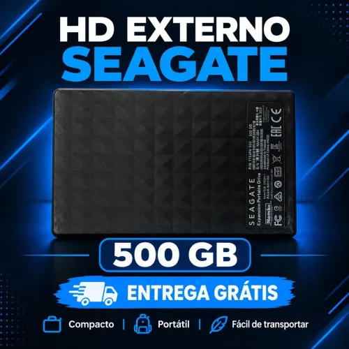 HD EXTERNO SEAGATE 500GB