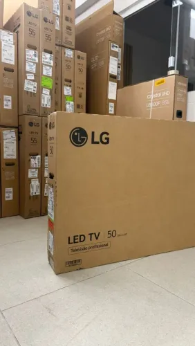 Smart tv LG 50 polegadas 4k controle smart magic nova<br>