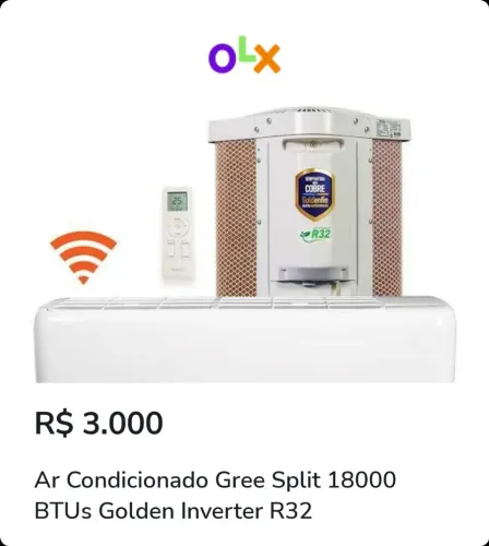 AR Condicionado 18000 BTU