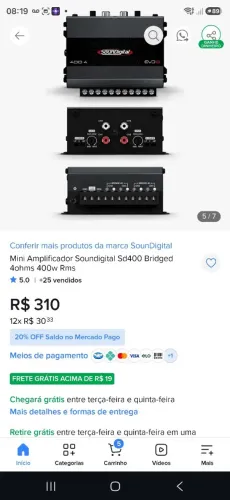 Módulo de som