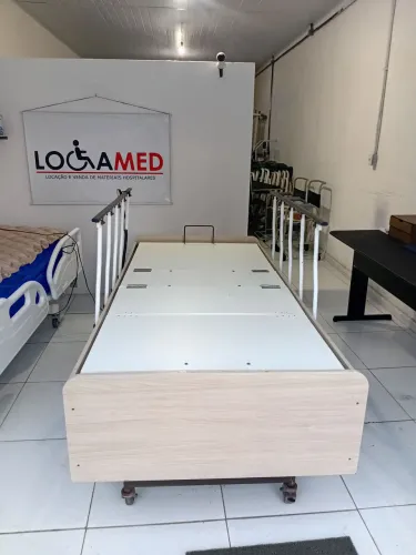 Cama hospitalar elétrica 3 monitoramentos