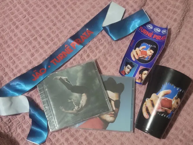 Combo Jão Anti-herói e Pirata + itens Turnê Pirata