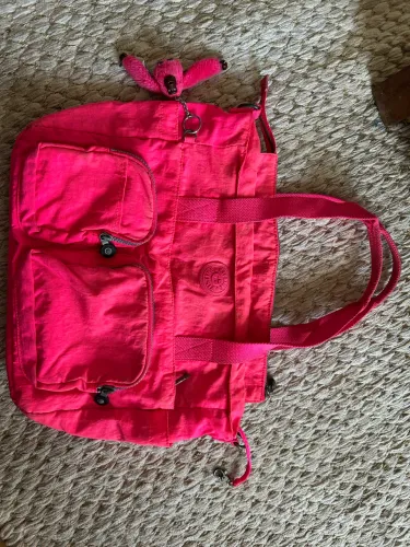 Bolsa kipling rosa original