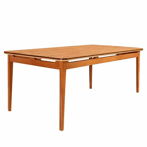 Mesa de Jantar Merlin 2,00x1,00 tampo madeira