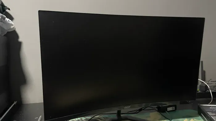 Monitor acer 27 polegadas, 180hz curvo
