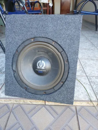 Caixa som grave 12 polegadas. Pioneer