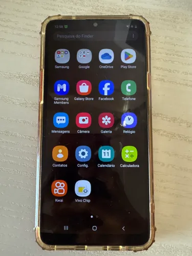 Samsung Galaxy A20s Vermelho Funcionando