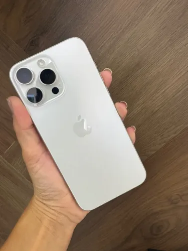 IPHONE 15 PRO MAX ((((WHITE TITANIUM)))