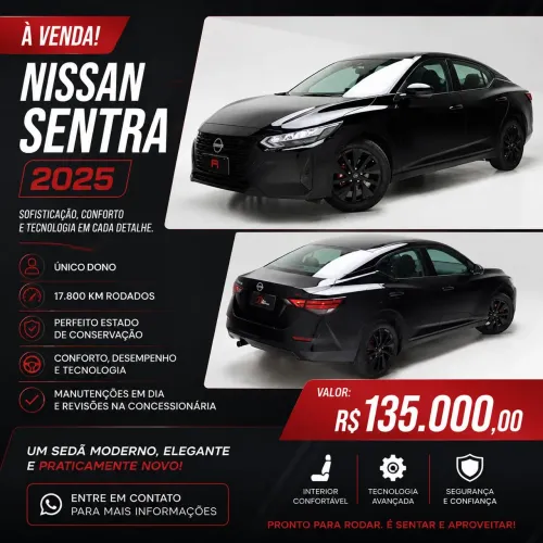 Nissan Sentra Advance 2.0 16V Aut. 2025