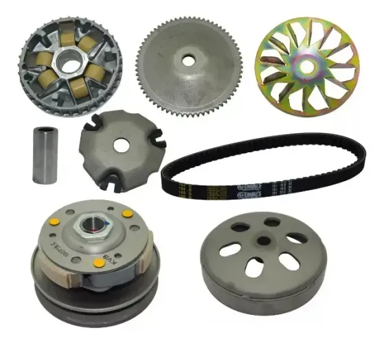 Kit transmissao Embreagem Primaria Secundaria Correia Honda Lead 110