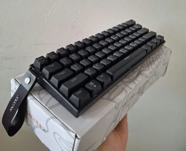 Teclado Mecânico Ajazz Nk61 60% Switch vermelho, Rgb RAINBOW
