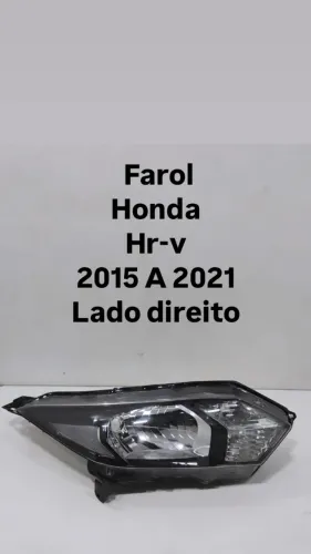 Farol Honda HR-V 2015 2016 2017 2018 2019 2020 2021 Lado Direito