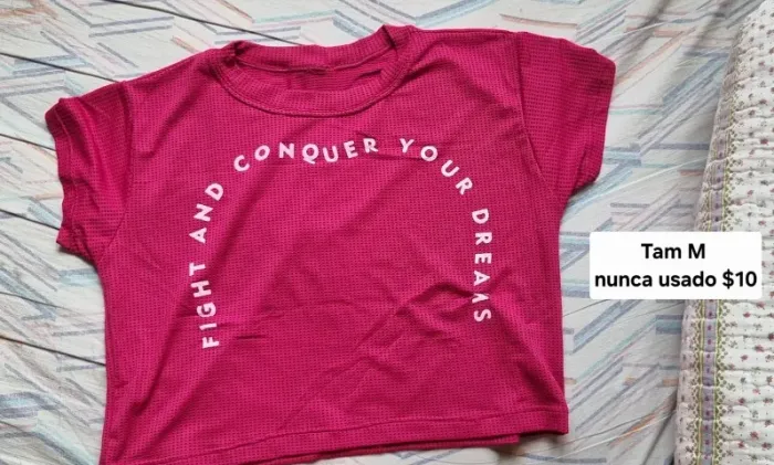 Blusa de academia