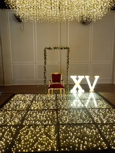 Pista de dança 4x4 LED 