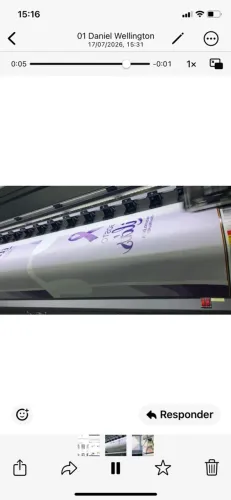 Papel sublimático 91cm 100mts 70gr tack