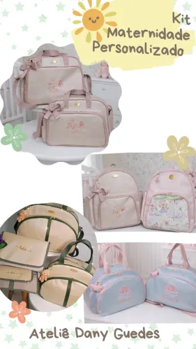 Bolsas maternidade personalizado 