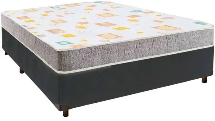 Colchão Casal D20 + Base Box Casal