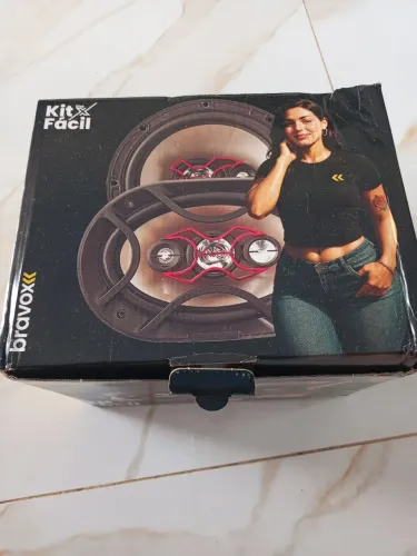 Vendo par de alto falante triaxial 