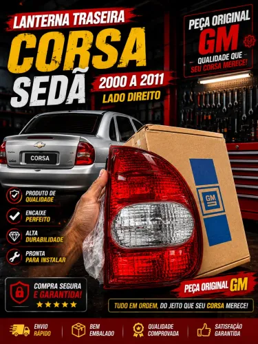 Lanterna Corsa Sedan Classic original 
