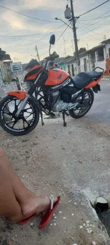 Titan 150 emplacada no meu nome