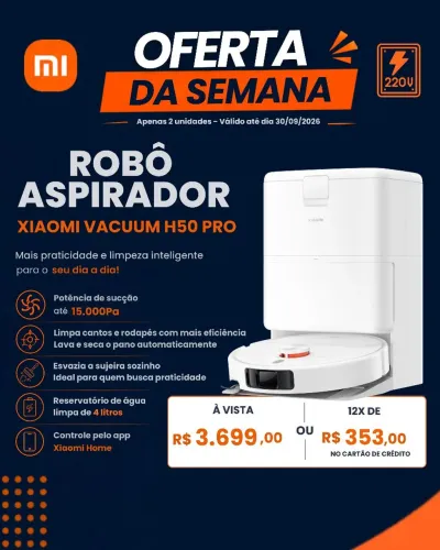 Robô aspirador h50 pro ( 220)
