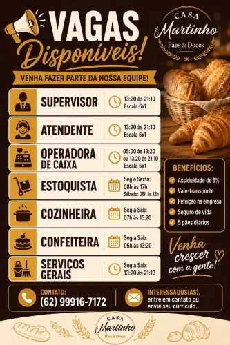 CASA MARTINHO CONTRATA