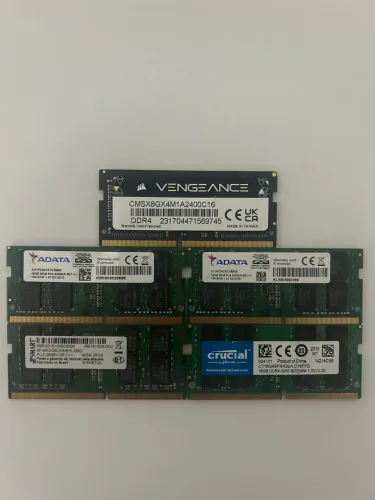 Memória DDR4 16GB diversos barramentos