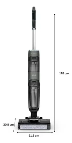 Aspirador E Limpadora De Pisos Sem Fio Arno X-clean 4 Lxc4
