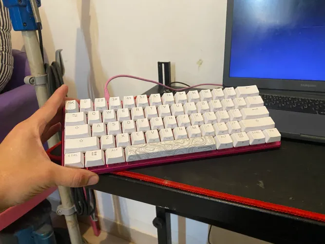 Teclado HyperX Alloy Origins semi novo