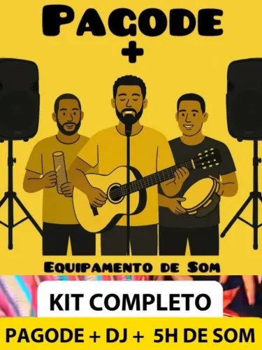 Kit Pagode Som + DJ Super animados ! 