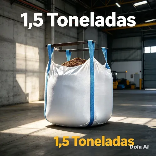 Big Bag reforçada 1,5 Toneladas usada.