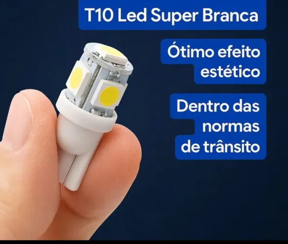Par de Lâmpadas PINGO DE  LED T10 Tech