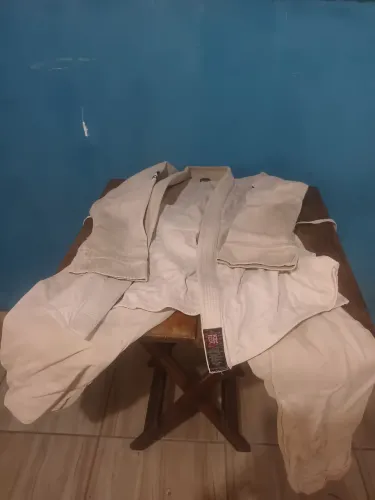 Kimono Branco Atama A1 TRANÇADO BRUTO