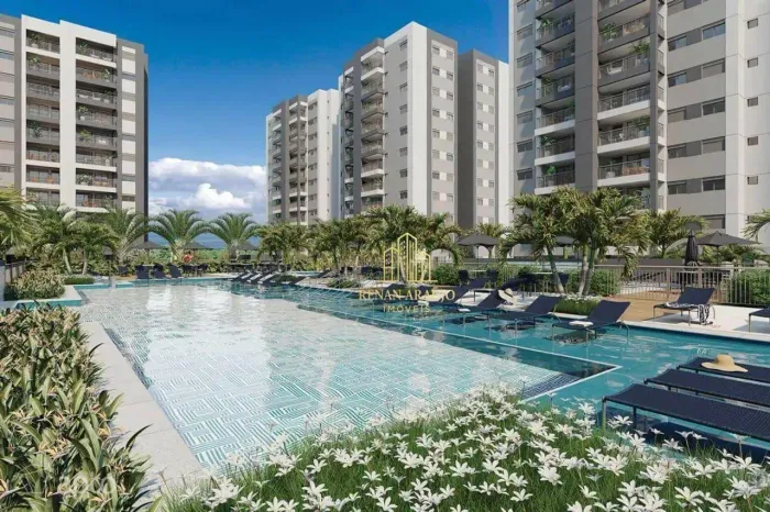 Apartamento a venda com sacada gourmet condomínio Unique Green torre Tourmaline