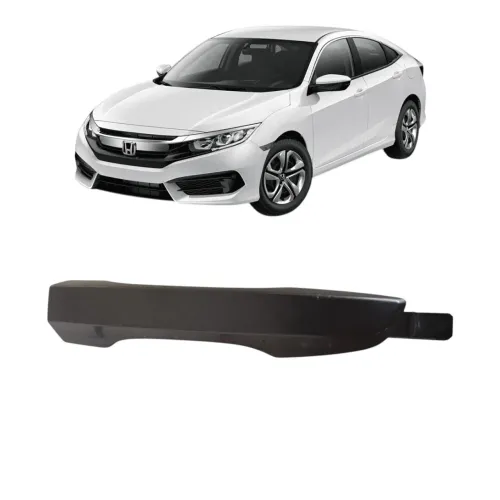 Maçaneta Externa Traseiro Direito Honda Civic G10 2017 2021 Preto Traseira
