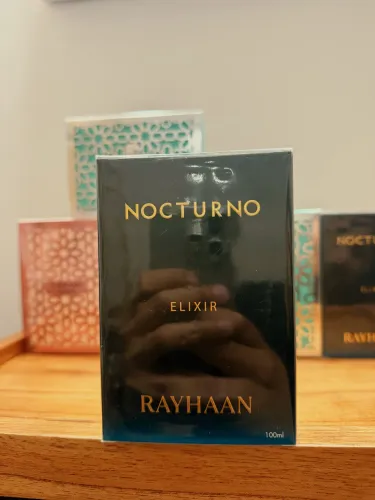 Perfume Árabe Rayhaan Nocturno Elixir 100ml Masculino Lacrado Original