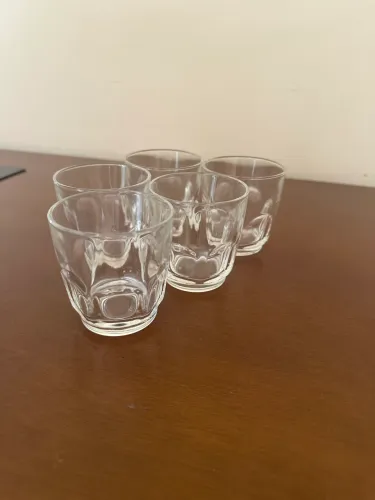 Copos vidros Nadir antigos. 