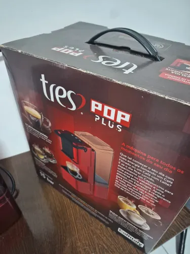 Cafeteira pop plus 3 corações