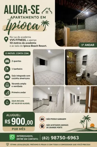 Apartamento no primeiro andar