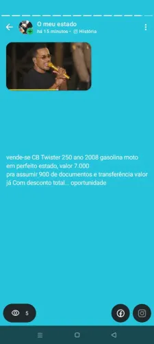 CBX 250 ano 2008