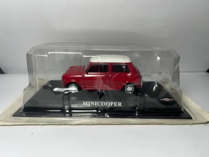 Miniatura Mini Cooper Clássico 1:43 Auto Collection - Lacrada
