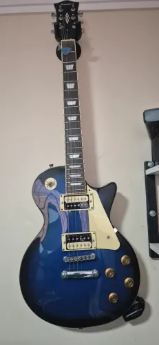 Guitarra Les Paul Strinberg LPS230 Malagoli Custom II-S + Tarraxas com Trava Guyker)