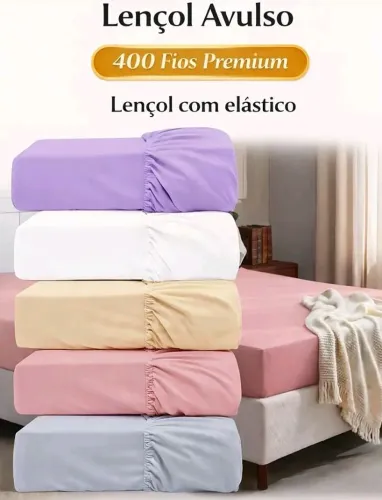 Lençol elástico 400 fios