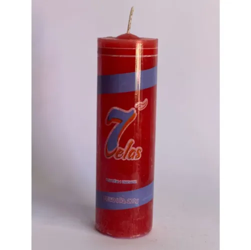 Kit 6 Velas votivas vermelhas 