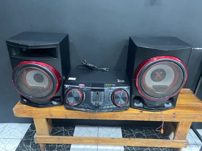 Vendo som LG funcionando perfeitamente