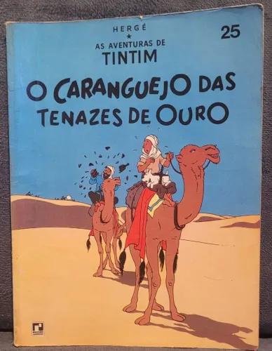 HQ - Vintage (1969/1970) - As Aventuras de TINTIM - O Caranguejo das Tenazes de Ouro