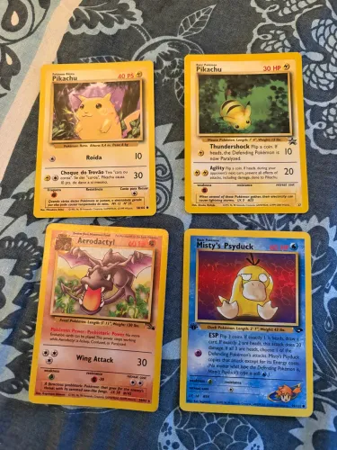 4 Cartas Pokémon "SP"