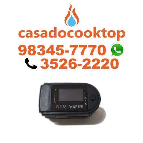 Oximetro Digital YM101 - Preto - Medir Oxigenacao Durante e Pos Covid