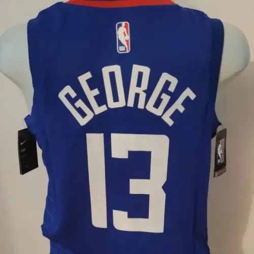 camisa NBA basquete Los Angles Clippers M Paul George Nova swingman