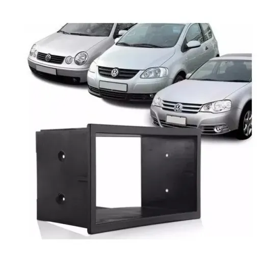 Moldura 2din Vw Polo Fox Golf Ecosport Fiesta Bora Fiamon Pt